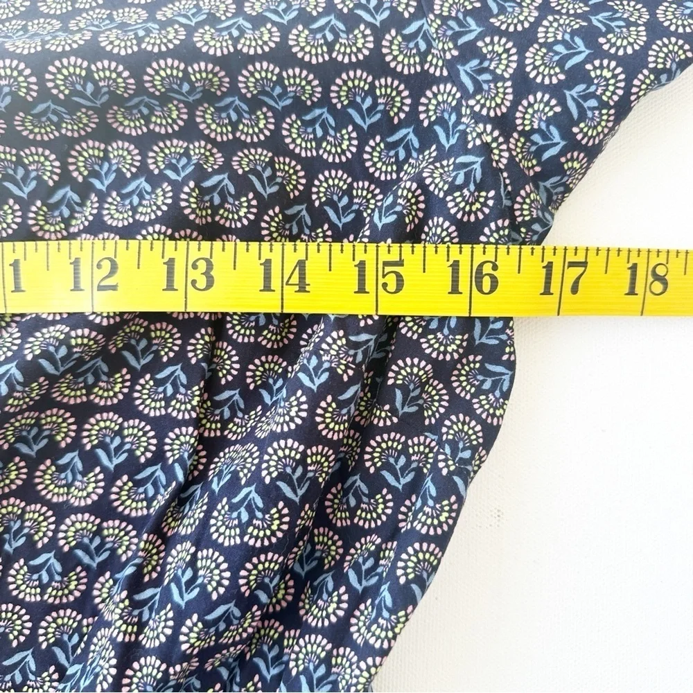 Boden Crew Neck Dress Navy, Dandelion Pop Size 6 petite